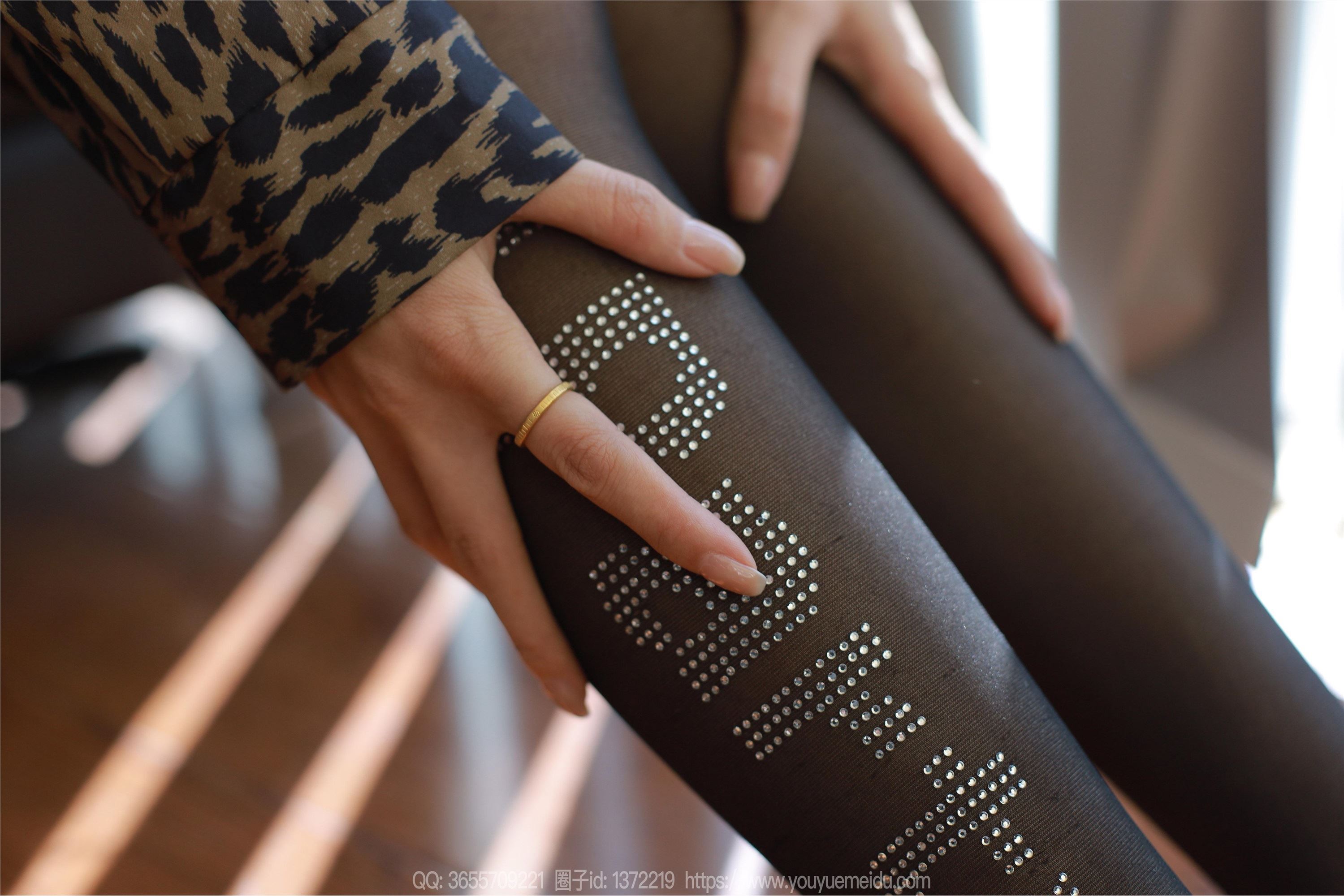 IESS异思趣向  2023.11.22 丝享家 1592 美子《豹纹配字母》